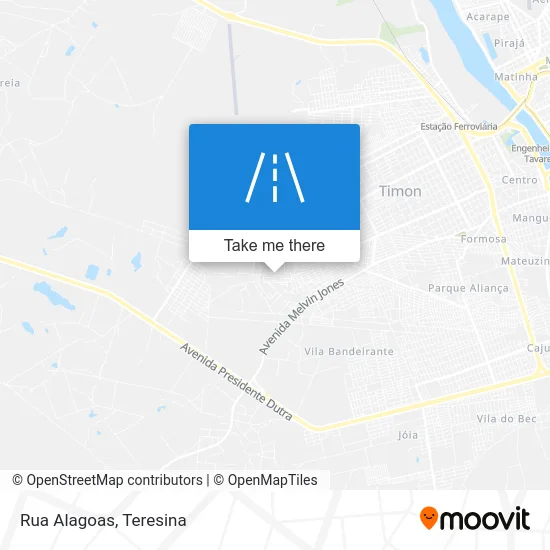 Rua Alagoas map