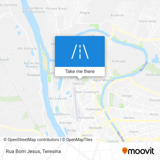 Rua Bom Jesus map