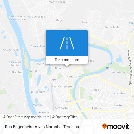 Rua Engenheiro Alves Noronha map