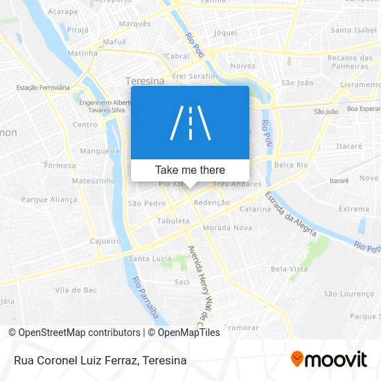 Rua Coronel Luiz Ferraz map