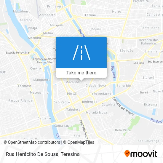 Rua Heráclito De Sousa map