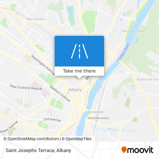 Saint Josephs Terrace map