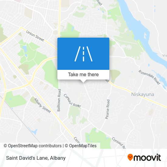 Mapa de Saint David's Lane
