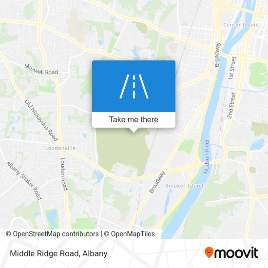 Mapa de Middle Ridge Road