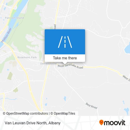 Van Leuvan Drive North map