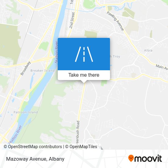 Mapa de Mazoway Avenue