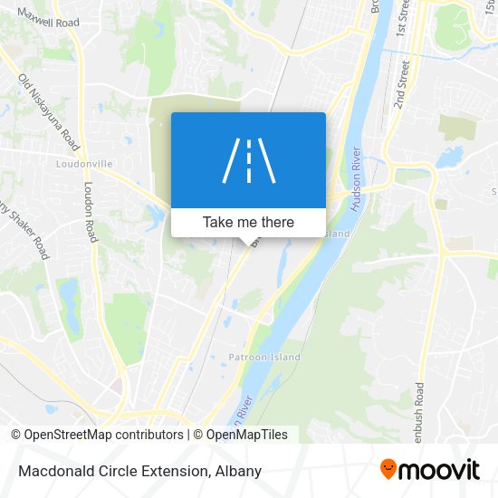 Macdonald Circle Extension map