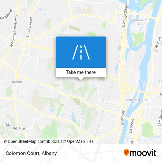 Mapa de Solomon Court