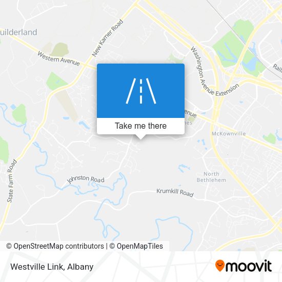 Mapa de Westville Link