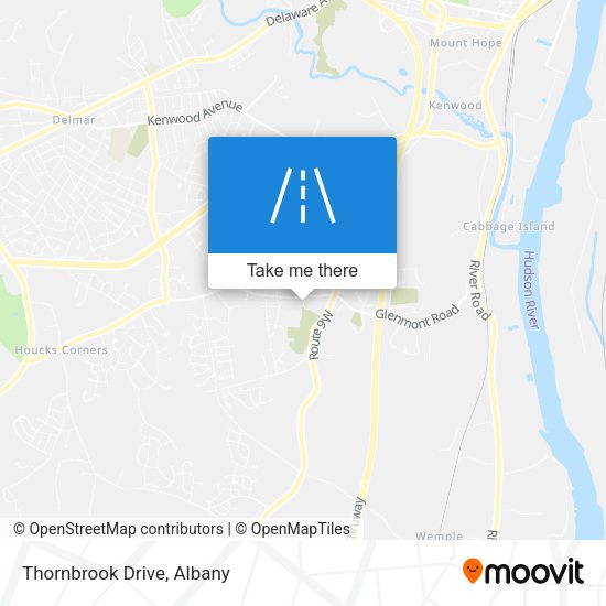 Mapa de Thornbrook Drive