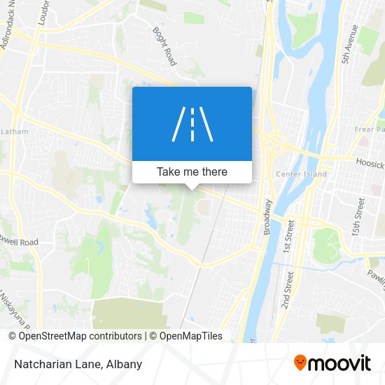 Mapa de Natcharian Lane