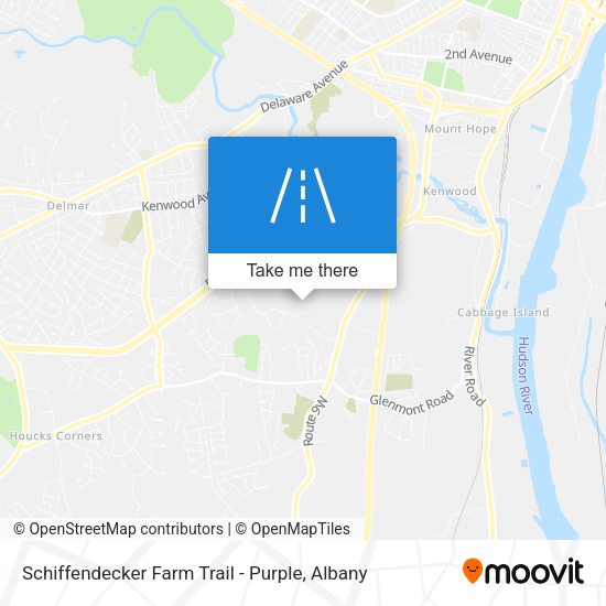 Mapa de Schiffendecker Farm Trail - Purple