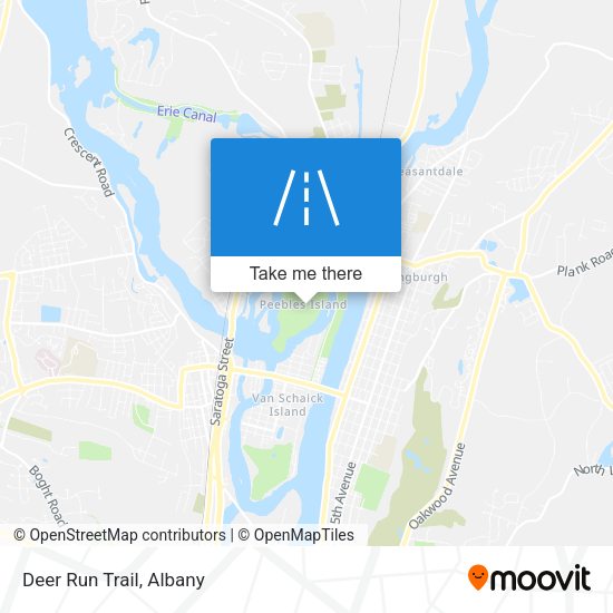 Mapa de Deer Run Trail