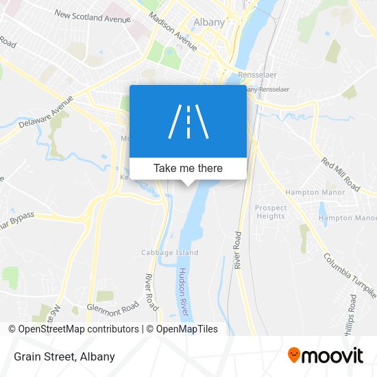 Mapa de Grain Street
