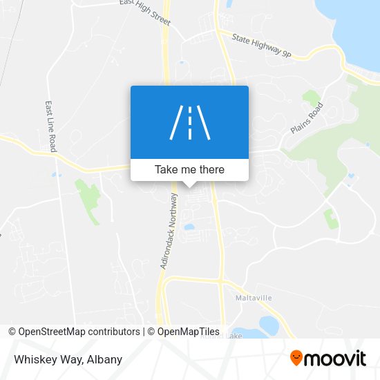 Mapa de Whiskey Way
