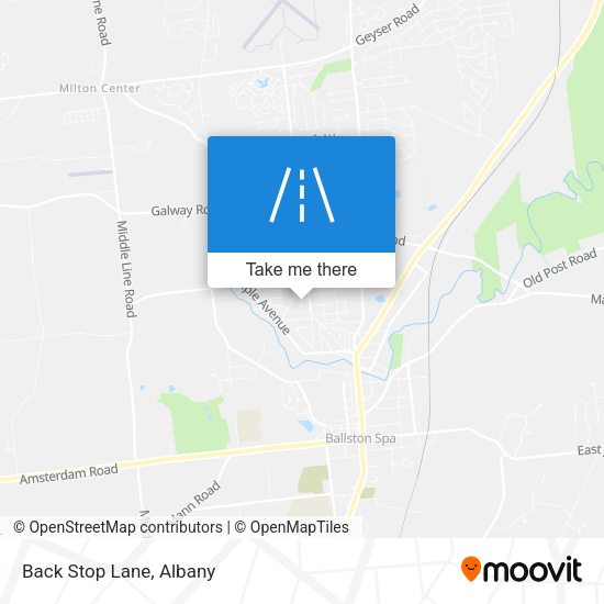 Mapa de Back Stop Lane