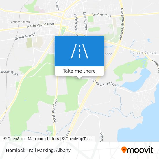 Mapa de Hemlock Trail Parking