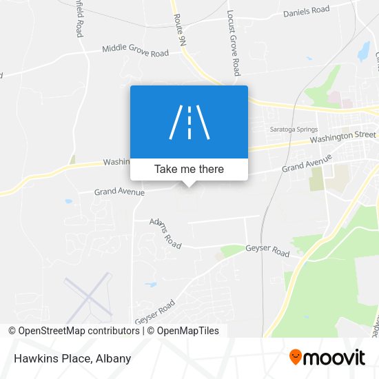 Mapa de Hawkins Place