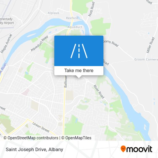 Saint Joseph Drive map