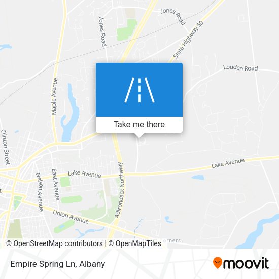 Mapa de Empire Spring Ln