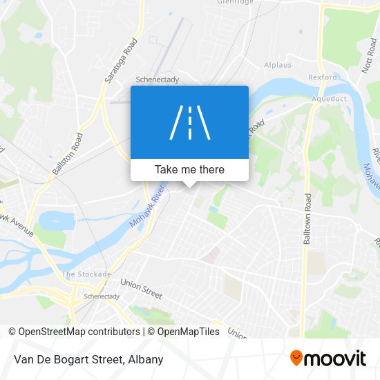 Mapa de Van De Bogart Street