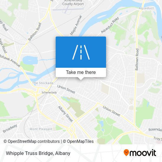 Mapa de Whipple Truss Bridge
