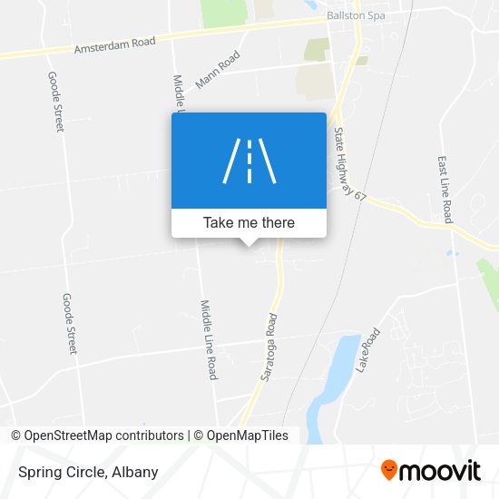 Mapa de Spring Circle