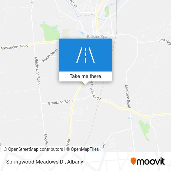 Mapa de Springwood Meadows Dr