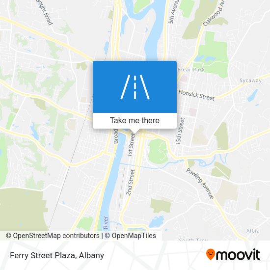 Ferry Street Plaza map