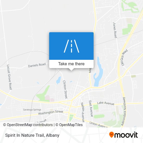 Spirit In Nature Trail map