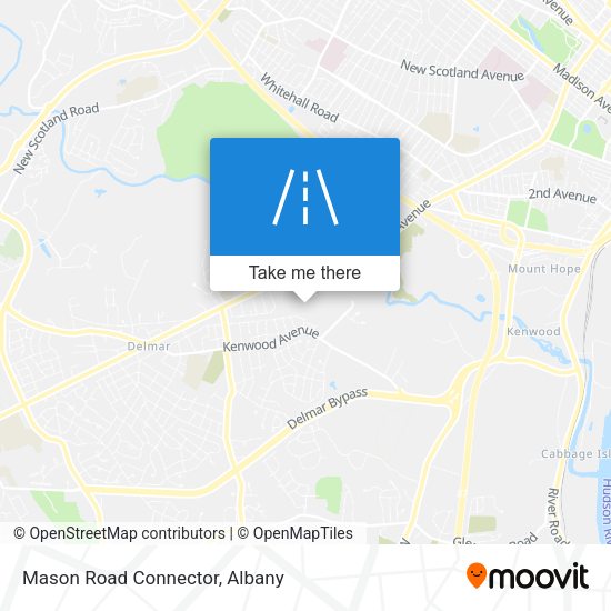 Mapa de Mason Road Connector