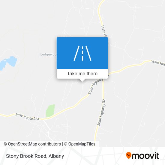 Mapa de Stony Brook Road