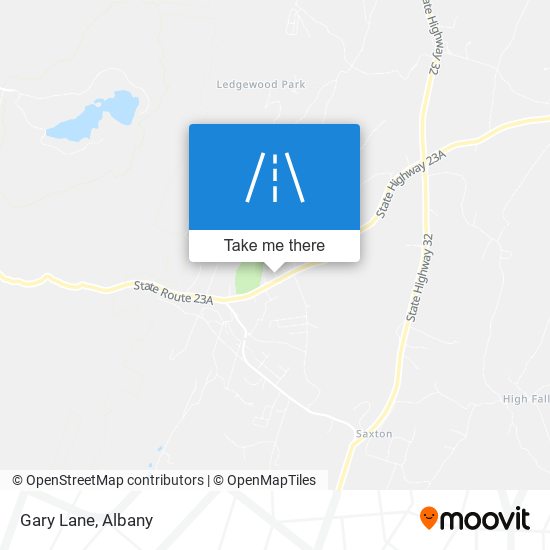 Gary Lane map