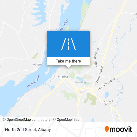 Mapa de North 2nd Street