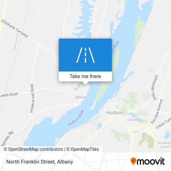 Mapa de North Franklin Street