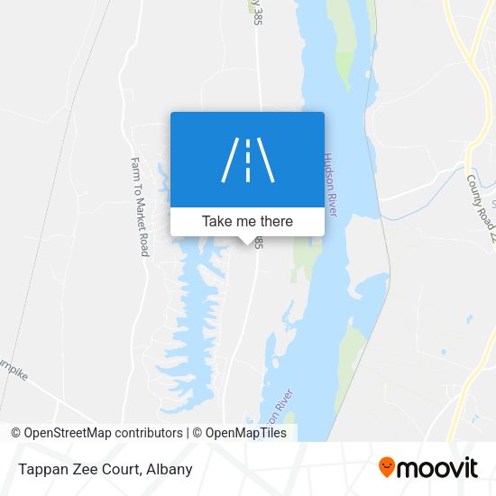 Tappan Zee Court map