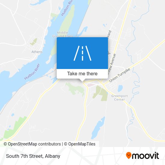 Mapa de South 7th Street