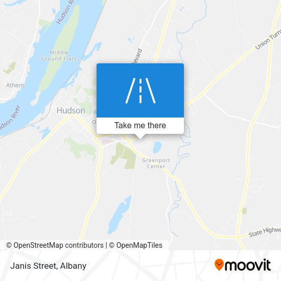 Mapa de Janis Street