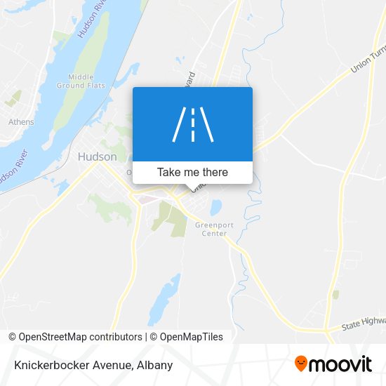 Mapa de Knickerbocker Avenue