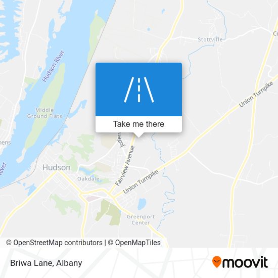 Briwa Lane map