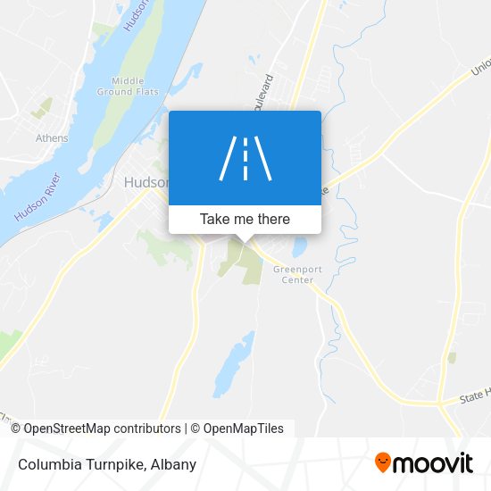 Mapa de Columbia Turnpike