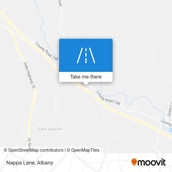 Mapa de Nappa Lane