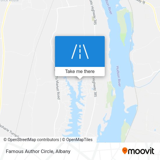 Mapa de Famous Author Circle