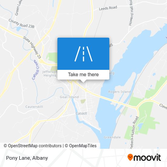 Mapa de Pony Lane