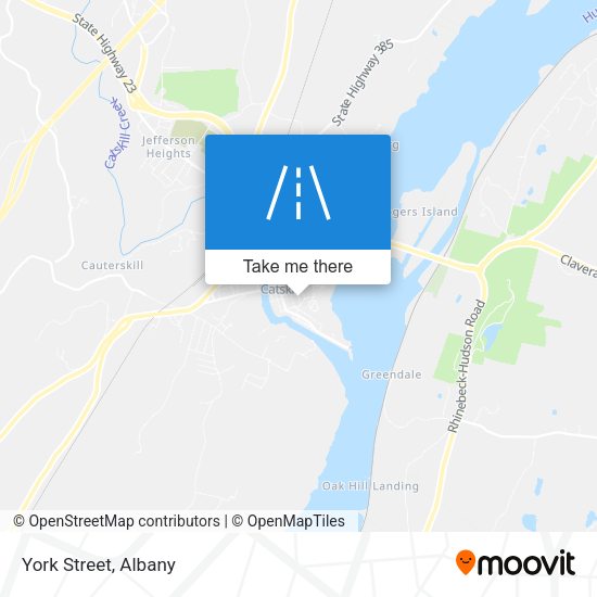 Mapa de York Street