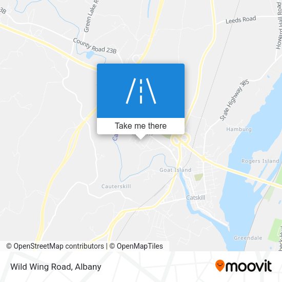 Mapa de Wild Wing Road