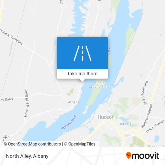 Mapa de North Alley