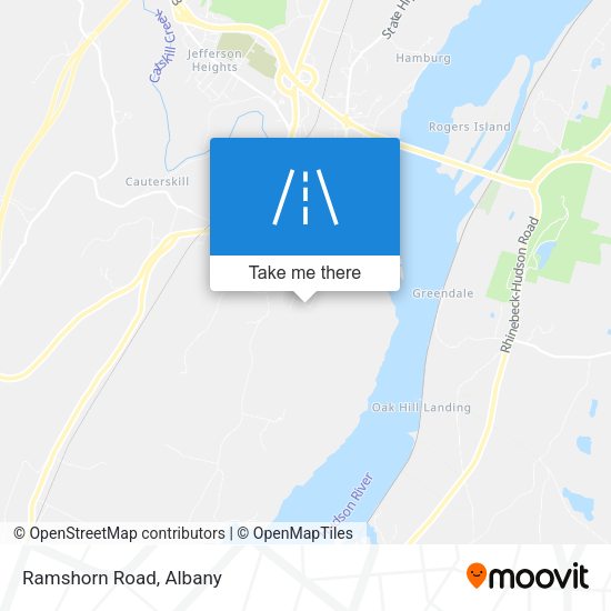 Ramshorn Road map