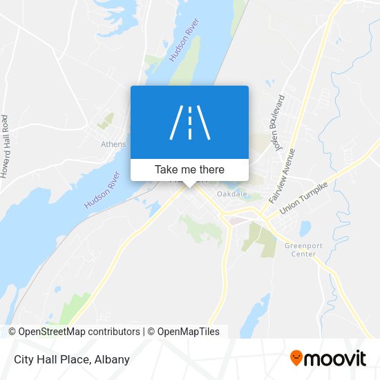 Mapa de City Hall Place