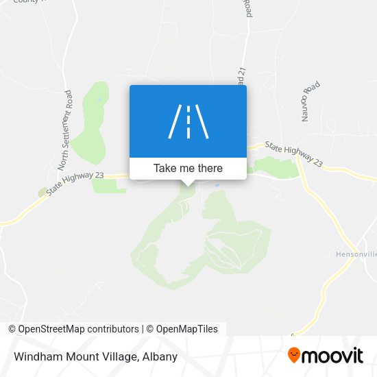 Windham Mount Village map